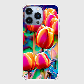 Чехол для iPhone 13 Pro с принтом Тюльпаны в Курске,  |  | exclusive merch | аромат | голландия | каникулы | лето | отпуск | популярные | растения | тренды | тюльпаны | цветы