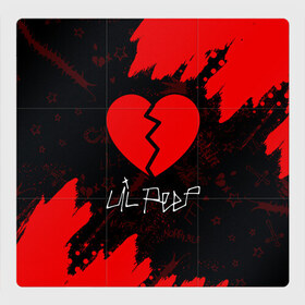 Магнитный плакат 3Х3 с принтом LIL PEEP / ЛИЛ ПИП в Курске, Полимерный материал с магнитным слоем | 9 деталей размером 9*9 см | beautiful | daddy | heart | life | lil | lilpeep | music | peep | rap | rapper | rip | tattoo | лил | лилпип | литл | лого | музыка | папочка | пип | рип | рожица | рэп | рэпер | рэперы | сердечко | сердце | символ | тату | татуировки