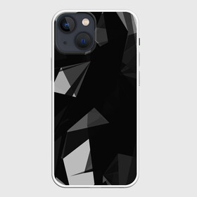 Чехол для iPhone 13 mini с принтом Camo   Black  White в Курске,  |  | abstract | abstraction | color | geometry | polygon | polygonal | абстракция | геометрия | полигоны | психоделика