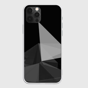 Чехол для iPhone 12 Pro Max с принтом Camo - Black & White в Курске, Силикон |  | Тематика изображения на принте: abstract | abstraction | color | geometry | polygon | polygonal | абстракция | геометрия | полигоны | психоделика