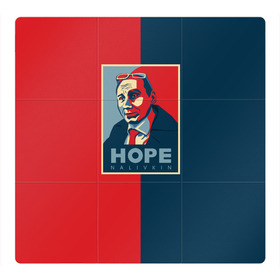 Магнитный плакат 3Х3 с принтом Виталий Наливкин в Курске, Полимерный материал с магнитным слоем | 9 деталей размером 9*9 см | hope | интернет | мем | мемы | наливкин | пародия | прикол | приморье | сарказм | твиттер | уссурийск | чиновник | юмор