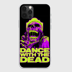 Чехол для iPhone 12 Pro Max с принтом DANCE WITH THE DEAD в Курске, Силикон |  | Тематика изображения на принте: dance with | dance with the dead | rock | the dead | музыка | рок