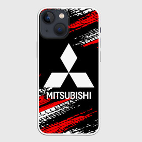 Чехол для iPhone 13 mini с принтом MITSUBISHI. в Курске,  |  | mitsubishi | sport | митсубиси | митсубиши | спорт