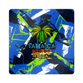 Магнит виниловый Квадрат с принтом Jamaica Roots and reggae в Курске, полимерный материал с магнитным слоем | размер 9*9 см, закругленные углы | jamaica | reggae | roots | летняя | лето | надпись | пальма | раста | регги | рэгги | текст | фраза | ямайка