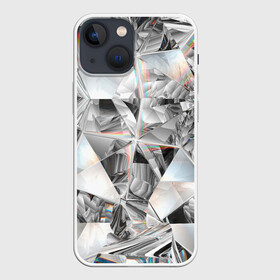 Чехол для iPhone 13 mini с принтом зеркальный калейдоскоп в Курске,  |  | 3d кубики | 3д кубики | sport | абстракция | брызги | краска | кубики | линии | паттерн | спорт | спортивная | спортивный стиль | стиль | текстуры | тренировка | узор