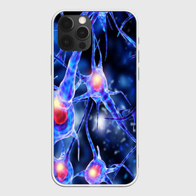 Чехол для iPhone 12 Pro Max с принтом НЕРВЫ в Курске, Силикон |  | abstract | abstraction | абстракция | днк | нейроны | психоделика
