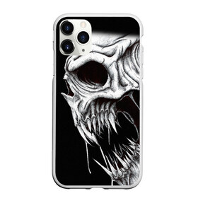 Чехол для iPhone 11 Pro Max матовый с принтом Череп (Z) в Курске, Силикон |  | shaman | skull | вождь | гот | дух | кладбище | крылья | мертвец | мертвый | панк | перья | рок | скелет | череп | шаман | эмо
