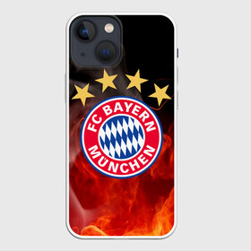 Чехол для iPhone 13 mini с принтом BAYERN MUNCHEN. в Курске,  |  | bayern | bayern munchen | fc bayern | football | football club | sport | бавария | спорт | футбол | футбольный клуб