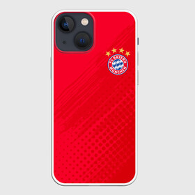 Чехол для iPhone 13 mini с принтом BAYERN MUNCHEN. в Курске,  |  | bayern | bayern munchen | fc bayern | football | football club | sport | бавария | спорт | футбол | футбольный клуб