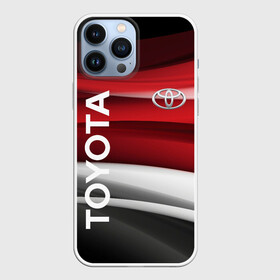 Чехол для iPhone 13 Pro Max с принтом TOYOTA. в Курске,  |  | Тематика изображения на принте: abstract | auto | brand | car | geometry | sport | texture | toyota | абстракция | авто | автомобильные | бренд | геометрия | классика | машины | модные | спорт | стиль | текстура | тоёта