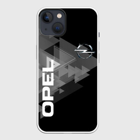 Чехол для iPhone 13 с принтом OPEL. в Курске,  |  | abstract | auto | brand | car | geometry | opel | sport | texture | абстракция | авто | автомобильные | бренд | геометрия | классика | машины | модные | опель | спорт | стиль | текстура