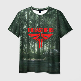 Мужская футболка 3D с принтом The Last of Us: Part 2 в Курске, 100% полиэфир | прямой крой, круглый вырез горловины, длина до линии бедер | cicadas | fireflies | naughty dog | the last of us | the last of us part 2 | джоэл | последние из нас | цикады | элли