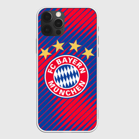 Чехол для iPhone 12 Pro с принтом BAYERN MUNCHEN. в Курске, силикон | область печати: задняя сторона чехла, без боковых панелей | fc | fc bayern munich | football | football club | sport | клуб германии | мюнхен | немецкий футбольный клуб | спорт | уефа | униформа | фирменные цвета | фк | футбол | футбольный клуб | футбольный клуб бавария