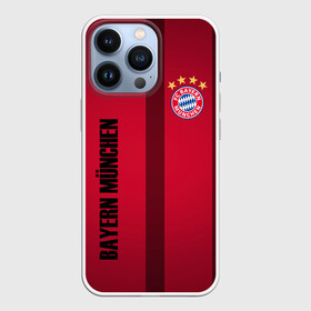 Чехол для iPhone 13 Pro с принтом BAYERN MUNCHEN. в Курске,  |  | fc | fc bayern munich | football | football club | sport | клуб германии | мюнхен | немецкий футбольный клуб | спорт | уефа | униформа | фирменные цвета | фк | футбол | футбольный клуб | футбольный клуб бавария