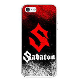 Чехол для iPhone 5/5S матовый с принтом Sabaton в Курске, Силикон | Область печати: задняя сторона чехла, без боковых панелей | battle metal | sabaton | военная тематика | военные песни | война | история войны | классика | музыка | патриотизм | рок | рок группа | сабатон | солдаты | шведская хэви пауэр метал группа