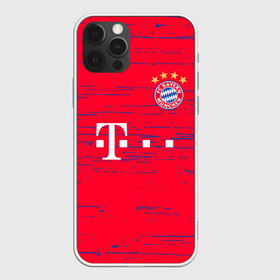 Чехол для iPhone 12 Pro с принтом BAYERN MUNCHEN. в Курске, силикон | область печати: задняя сторона чехла, без боковых панелей | fc | fc bayern munich | football | football club | sport | клуб германии | мюнхен | немецкий футбольный клуб | спорт | уефа | униформа | фирменные цвета | фк | футбол | футбольный клуб | футбольный клуб бавария