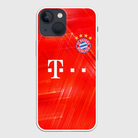 Чехол для iPhone 13 mini с принтом BAYERN MUNCHEN. в Курске,  |  | fc | fc bayern munich | football | football club | sport | клуб германии | мюнхен | немецкий футбольный клуб | спорт | уефа | униформа | фирменные цвета | фк | футбол | футбольный клуб | футбольный клуб бавария