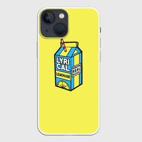 Чехол для iPhone 13 mini с принтом LYRICAL LEMONADE в Курске,  |  | benet | bennett | cole | lemonade | lyrical | беннетт | коул | лемонад | лемонаде | лемонэйд | лимонад | лимонэйд | лирикал | лирикл