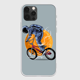 Чехол для iPhone 12 Pro Max с принтом Космический велосипедист (Z) в Курске, Силикон |  | bicycle | bicyclist | bike | biker | bmx | cycle | galaxy | moon | rider | space | stars | байкер | бмх | вело | велогонщик | велосепедист | велосипед | велоспорт | гонщик | космос | луна