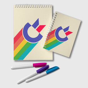Блокнот Commodore 64 Logo: в Курске, 100% бумага | 48 листов, плотность листов — 60 г/м2, плотность картонной обложки — 250 г/м2. Листы скреплены удобной пружинной спиралью. Цвет линий — светло-серый
 | Тематика изображения на принте: coding | commodore 64 | it | programming | комп | компьютер | прогер | программирование | программист | ретро