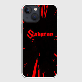 Чехол для iPhone 13 mini с принтом Sabaton в Курске,  |  | Тематика изображения на принте: heavy metal | joakim broden | metal | music video | nuclear blast (organization) | power metal | sabaton | sabaton great war album | sabaton the great war full album | the last stand | сабатон | субтитры