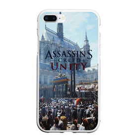 Чехол для iPhone 7Plus/8 Plus матовый с принтом ASSASSIN`S CREED в Курске, Силикон | Область печати: задняя сторона чехла, без боковых панелей | Тематика изображения на принте: black flag | brotherhood | chronicles | creed | game | origins | revelations | rogue | syndicate | unity | valhalla | альтаир | ассасин | игры | кинжал | пираты