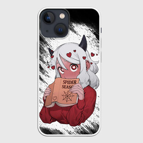 Чехол для iPhone 13 mini с принтом Малина очерк Helltaker в Курске,  |  | anime | azazel | hell | helltaker | justice | lucifer | malina | modeus | pandemonica | zdrada | ад | аниме | демон | демонесса | здрада | люцифер | малина | модеус | пандемоника | правосудие | хеллтейкер | хэлтейкер | цербер