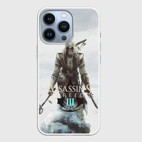 Чехол для iPhone 13 Pro с принтом ASSASSIN S CREED lll в Курске,  |  | black flag | brotherhood | chronicles | creed | game | origins | revelations | rogue | syndicate | unity | valhalla | альтаир | ассасин | игры | кинжал | пираты