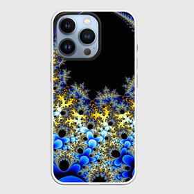 Чехол для iPhone 13 Pro с принтом Фрактальная материя l Fractal в Курске,  |  | Тематика изображения на принте: abstract | abstraction | color | fractal | geometry | paitnt | psy | абстракция | геометрия | краски | неоновые | психоделика | фрактал