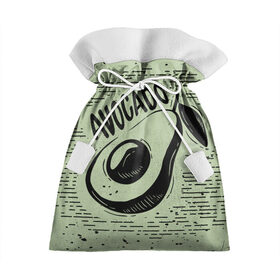 Подарочный 3D мешок с принтом avocado в Курске, 100% полиэстер | Размер: 29*39 см | avocado | авокадо | веганство | вегетарианство | еда | зеленый | земля | зож | листья | овощи | позиция | природа | фрукты