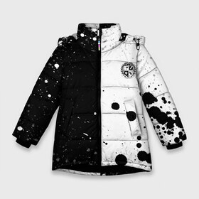 Зимняя куртка для девочек 3D с принтом Umbrella Academy (+спина) (Z) в Курске, ткань верха — 100% полиэстер; подклад — 100% полиэстер, утеплитель — 100% полиэстер. | длина ниже бедра, удлиненная спинка, воротник стойка и отстегивающийся капюшон. Есть боковые карманы с листочкой на кнопках, утяжки по низу изделия и внутренний карман на молнии. 

Предусмотрены светоотражающий принт на спинке, радужный светоотражающий элемент на пуллере молнии и на резинке для утяжки. | dark horse comics | the umbrella academy | академия амбрелла | белая скрипка | бен харгривз | комикс | комильфо | космобой | кракен | реджинальд харгривз | сеанс | слух