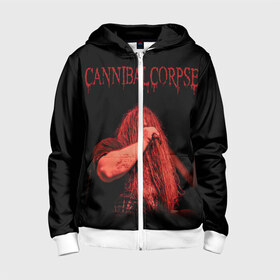 Детская толстовка 3D на молнии с принтом Cannibal Corpse #6 в Курске, 100% полиэстер |  манжеты и пояс оформлены широкой мягкой резинкой, двухслойный капюшон со шнурком для регулировки, спереди карманы и застежка-молния
 | canibal corpse | cannibal copse | death | metal | канибал корс | каннибал корпс | метал