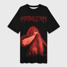 Платье-футболка 3D с принтом Cannibal Corpse 6 в Курске,  |  | canibal corpse | cannibal copse | death | metal | канибал корс | каннибал корпс | метал