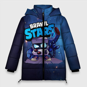 Женская зимняя куртка 3D с принтом 8 bit blue brawl stars 8 бит в Курске, верх — 100% полиэстер; подкладка — 100% полиэстер; утеплитель — 100% полиэстер | длина ниже бедра, силуэт Оверсайз. Есть воротник-стойка, отстегивающийся капюшон и ветрозащитная планка. 

Боковые карманы с листочкой на кнопках и внутренний карман на молнии | Тематика изображения на принте: 8 bit | 8 бит | brawl | brawl stars | brawlstars | brawl_stars | jessie | бравл | бравлстарс