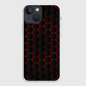 Чехол для iPhone 13 mini с принтом 3D black  red в Курске,  |  | 3d кубики | 3д кубики | sport | абстракция | брызги | краска | кубики | линии | паттерн | спорт | спортивная | спортивный стиль | стиль | текстуры | тренировка | узор