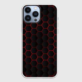 Чехол для iPhone 13 Pro Max с принтом 3D black  red в Курске,  |  | Тематика изображения на принте: 3d кубики | 3д кубики | sport | абстракция | брызги | краска | кубики | линии | паттерн | спорт | спортивная | спортивный стиль | стиль | текстуры | тренировка | узор