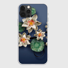 Чехол для iPhone 12 Pro Max с принтом 3D стеклянные цветы в Курске, Силикон |  | весна | дача | летние цветы | летняя | лето | паттерн | розы | сад | свежесть | текстуры | узор | цветы