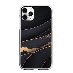 Чехол для iPhone 11 Pro матовый с принтом black gold в Курске, Силикон |  | Тематика изображения на принте: 3d кубики | 3д кубики | sport | абстракция | брызги | краска | кубики | линии | паттерн | спорт | спортивная | спортивный стиль | стиль | текстуры | тренировка | узор