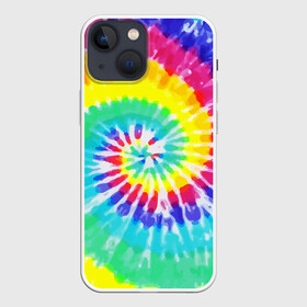 Чехол для iPhone 13 mini с принтом TIE DYE СТЕНА в Курске,  |  | abstract | abstraction | color | geometry | paitnt | psy | абстракция | геометрия | краски | неоновые | психоделика