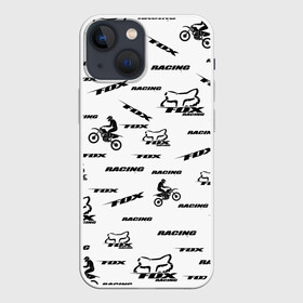 Чехол для iPhone 13 mini с принтом Форма для мотокросса FOX в Курске,  |  | bike | crash | drift | extreme | fox | motor cycle | motorbike | motorcycle | race | racing | rally | turbo | автомобил | быстрый | классика | мотокросс | мотоцикл | экстрим
