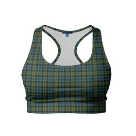 Женский спортивный топ 3D с принтом Шотландка в Курске, 82% полиэстер, 18% спандекс Ткань безопасна для здоровья, позволяет коже дышать, не мнется и не растягивается |  | гай | джентельмены | зеленый | квадрат | клетка | клеточка | клетчатая | костюм | полосы | ричи | рубашка | спортивный