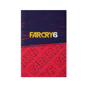 Обложка для паспорта матовая кожа с принтом FAR CRY 6 / ФАР КРАЙ 6 в Курске, натуральная матовая кожа | размер 19,3 х 13,7 см; прозрачные пластиковые крепления | cry | dawn | far | far cry 6 | farcry | farcry 6 | farcry6 | game | games | logo | new | primal | six | антон | дэни | игра | игры | кастильо | край | лого | логотип | рохас | символ | символы | фар | фар край 6 | фаркрай | фаркрай 6 | фаркрай6