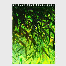 Скетчбук с принтом ТРАВА TRAVA в Курске, 100% бумага
 | 48 листов, плотность листов — 100 г/м2, плотность картонной обложки — 250 г/м2. Листы скреплены сверху удобной пружинной спиралью | summer | tropic | жара | летний | лето | отдых | пальмы | природа | текстура | тропикано | тропики