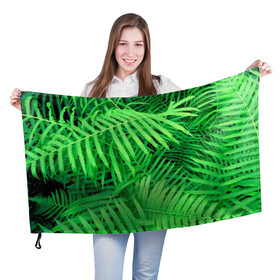 Флаг 3D с принтом SUMMER TEXTURE в Курске, 100% полиэстер | плотность ткани — 95 г/м2, размер — 67 х 109 см. Принт наносится с одной стороны | summer | tropic | жара | летний | лето | отдых | пальмы | природа | текстура | тропикано | тропики