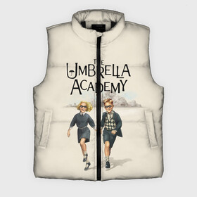 Мужской жилет утепленный 3D с принтом The umbrella academy в Курске,  |  | dark horse comics | netflix | the umbrella academy | umbrella | академия амбрелла | белая скрипка | бен харгривз | комикс | комильфо | космобой | кракен | реджинальд харгривз | сеанс | слух