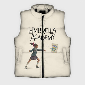 Мужской жилет утепленный 3D с принтом The umbrella academy в Курске,  |  | dark horse comics | netflix | the umbrella academy | umbrella | академия амбрелла | белая скрипка | бен харгривз | комикс | комильфо | космобой | кракен | реджинальд харгривз | сеанс | слух