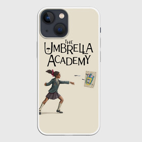 Чехол для iPhone 13 mini с принтом The umbrella academy в Курске,  |  | dark horse comics | netflix | the umbrella academy | umbrella | академия амбрелла | белая скрипка | бен харгривз | комикс | комильфо | космобой | кракен | реджинальд харгривз | сеанс | слух