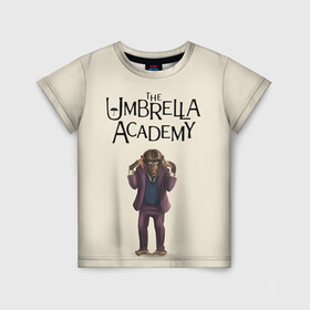 Детская футболка 3D с принтом The umbrella academy в Курске, 100% гипоаллергенный полиэфир | прямой крой, круглый вырез горловины, длина до линии бедер, чуть спущенное плечо, ткань немного тянется | dark horse comics | netflix | the umbrella academy | umbrella | академия амбрелла | белая скрипка | бен харгривз | комикс | комильфо | космобой | кракен | реджинальд харгривз | сеанс | слух