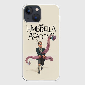 Чехол для iPhone 13 mini с принтом The umbrella academy в Курске,  |  | dark horse comics | netflix | the umbrella academy | umbrella | академия амбрелла | белая скрипка | бен харгривз | комикс | комильфо | космобой | кракен | реджинальд харгривз | сеанс | слух