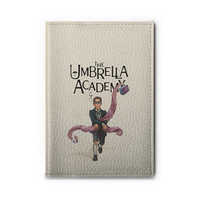 Обложка для автодокументов с принтом The umbrella academy в Курске, натуральная кожа |  размер 19,9*13 см; внутри 4 больших “конверта” для документов и один маленький отдел — туда идеально встанут права | Тематика изображения на принте: dark horse comics | netflix | the umbrella academy | umbrella | академия амбрелла | белая скрипка | бен харгривз | комикс | комильфо | космобой | кракен | реджинальд харгривз | сеанс | слух